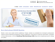 Tablet Screenshot of censor.com.pl
