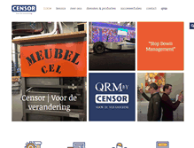 Tablet Screenshot of censor.nl